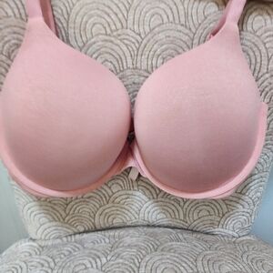 Victoria's Secret Heathered  Pink Bra
